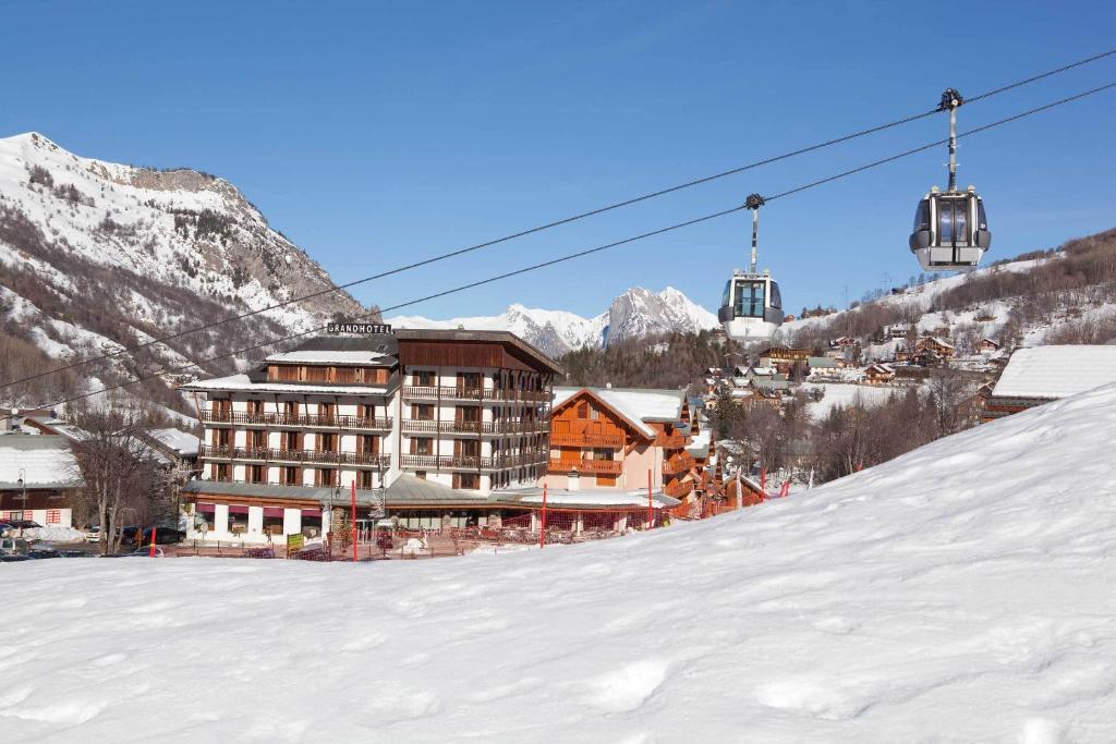 Grand Hotel De Valloire Et Du Galibier Exterior foto
